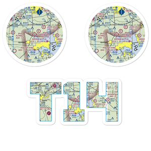 Taylor Airport (T14) VFR Sectional Sticker Pack