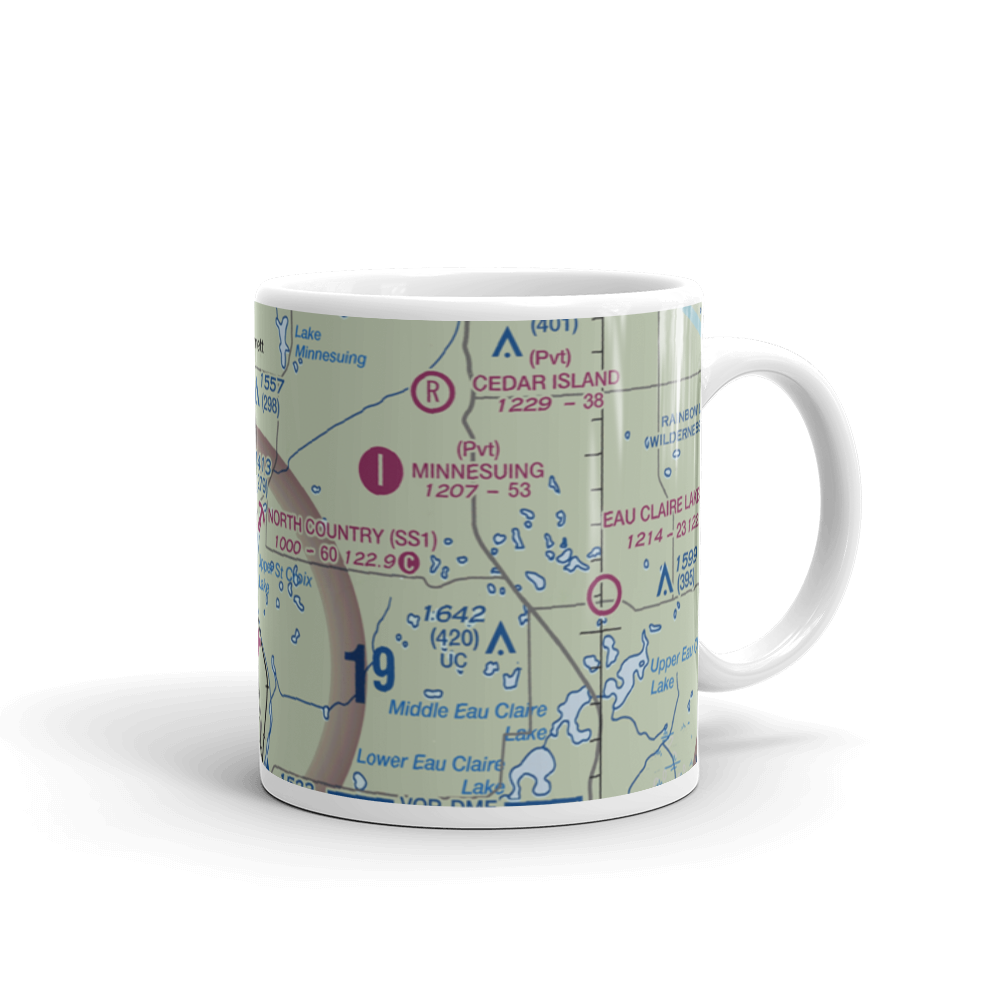 North Country Seaplane Base (SS1) VFR Sectional  Mug 