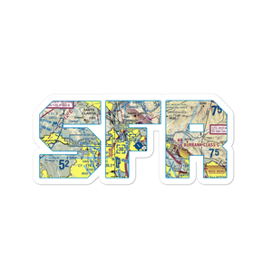 San Fernando Airport (SFR) VFR Sectional Sticker