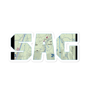 Sagwon Airport (SAG) VFR Sectional Sticker