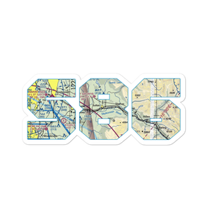 Sky Harbor Airport (S86) VFR Sectional Sticker