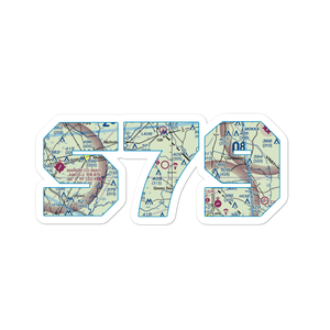 Green Sea Airport (S79) VFR Sectional Sticker