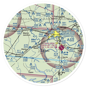 Skyharbor Airport (S63) VFR Sectional Sticker (30 mile)