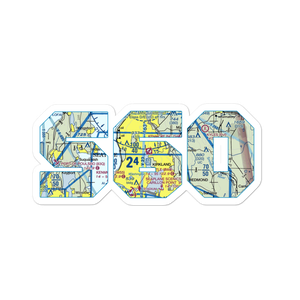 Kenmore Air Harbor Inc Seaplane Base (S60) VFR Sectional Sticker