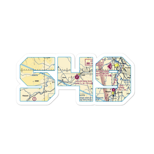 Miller Memorial Airpark (S49) VFR Sectional Sticker