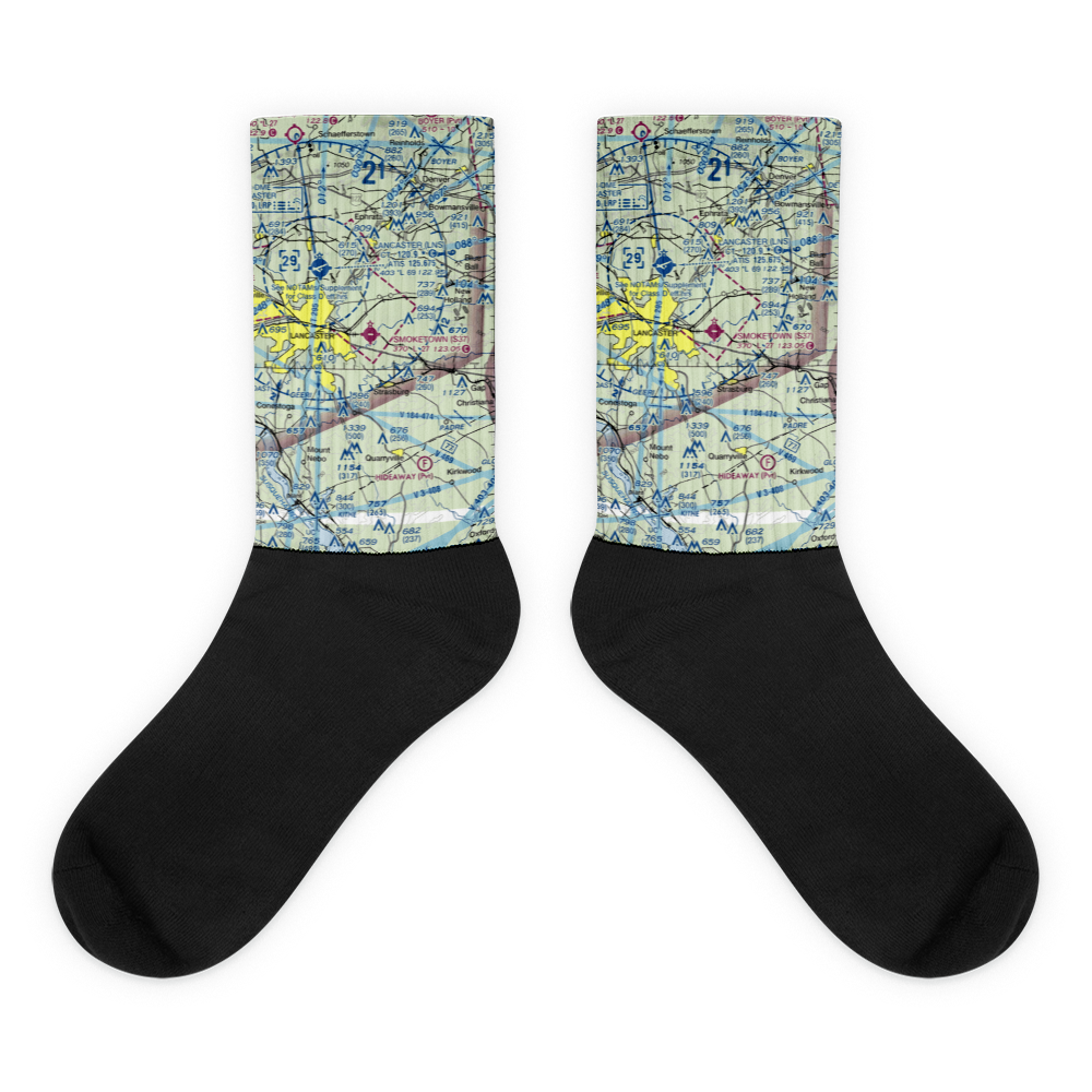 Smoketown Airport (S37) VFR Sectional Socks 