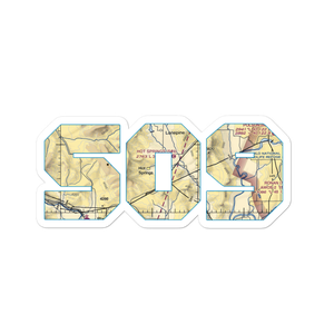 Hot Springs Airport (S09) VFR Sectional Sticker