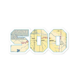 Opheim Airport (S00) VFR Sectional Sticker