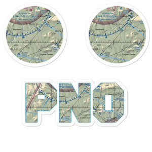 Echo Airport (PN0) VFR Sectional Sticker Pack