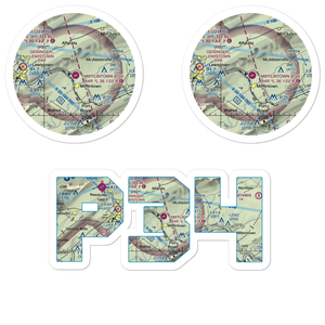 Mifflintown Airport (P34) VFR Sectional Sticker Pack