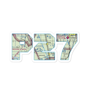 Pixley Airport (P27) VFR Sectional Sticker