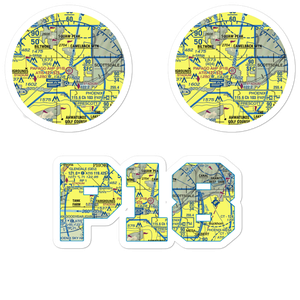 Papago Army Heliport (P18) VFR Sectional Sticker Pack