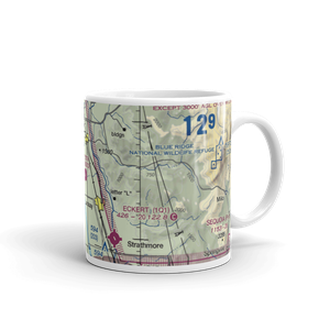 Exeter Airport (O63) VFR Sectional  Mug