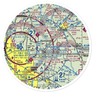 Molly's Landing Heliport (O34) VFR Sectional Sticker (30 mile)