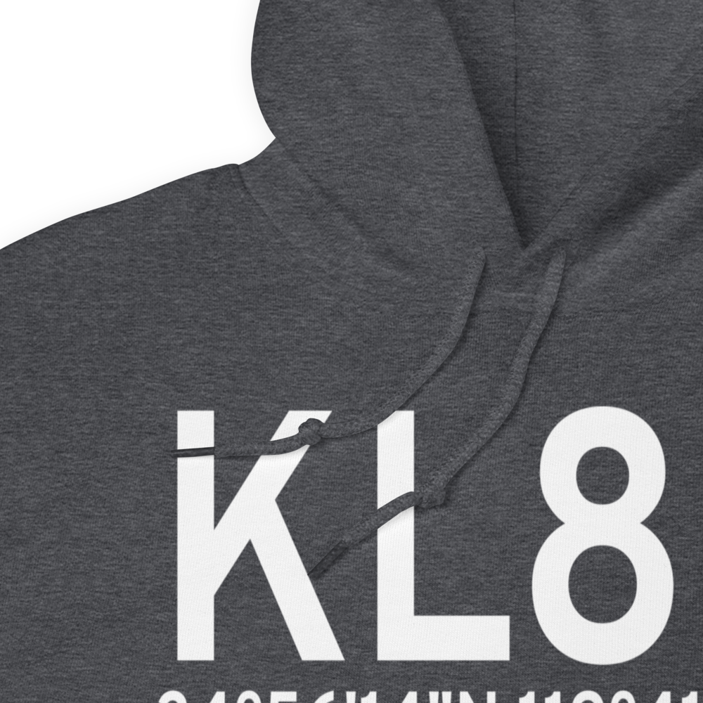 New Cuyama Airport (KL88) ICAO Hoodie Sweatshirt 