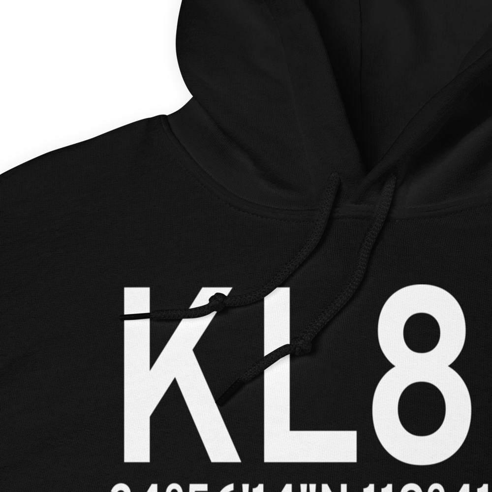 New Cuyama Airport (KL88) ICAO Hoodie Sweatshirt 