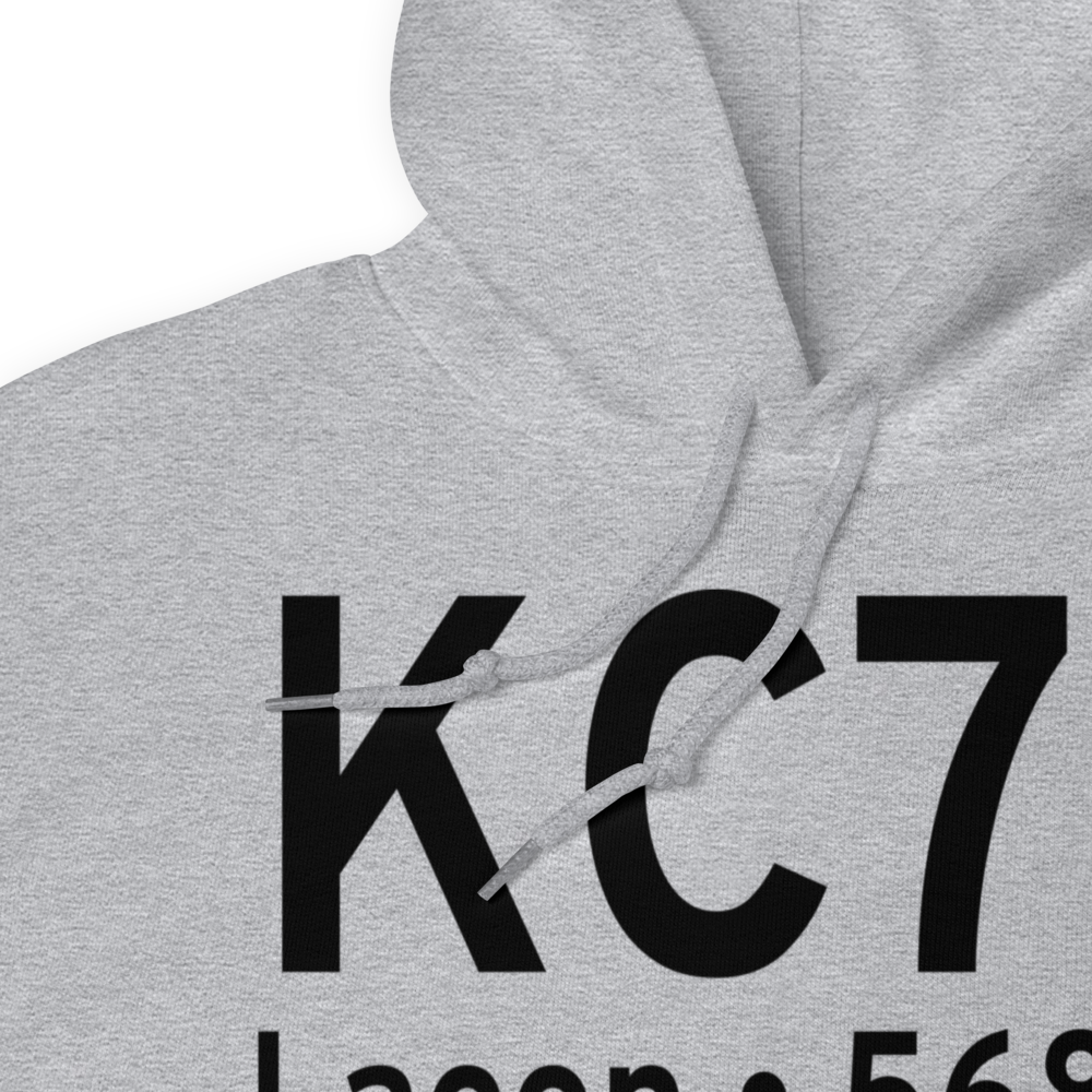Marshall County Airport (KC75) ICAO Hoodie Sweatshirt 