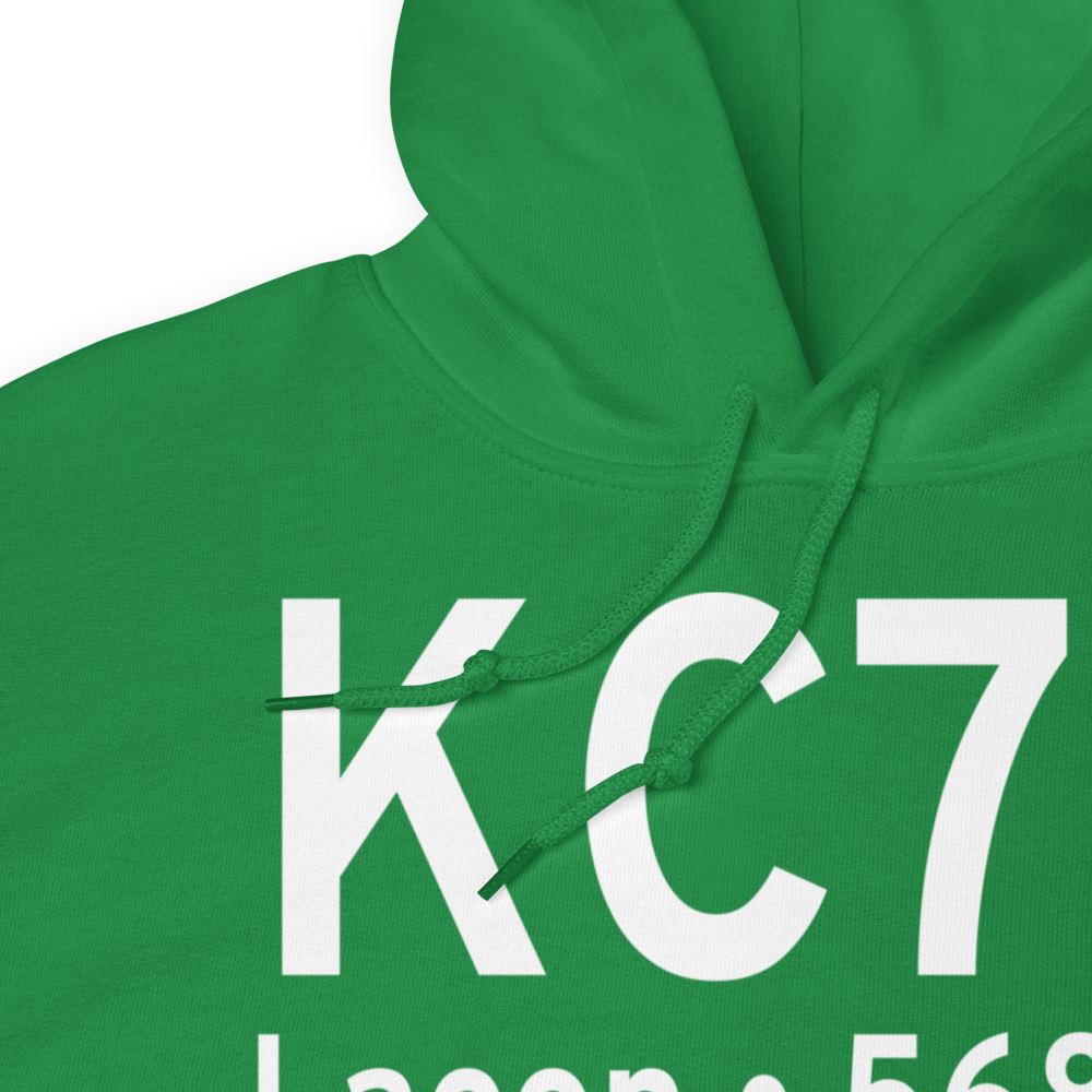 Marshall County Airport (KC75) ICAO Hoodie Sweatshirt 