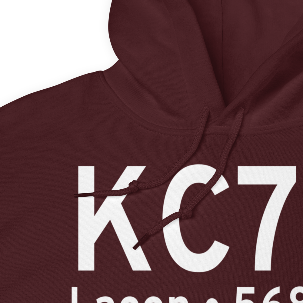 Marshall County Airport (KC75) ICAO Hoodie Sweatshirt 
