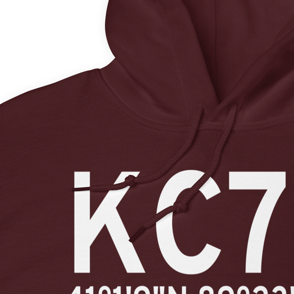 Marshall County Airport (KC75) ICAO Hoodie Sweatshirt 