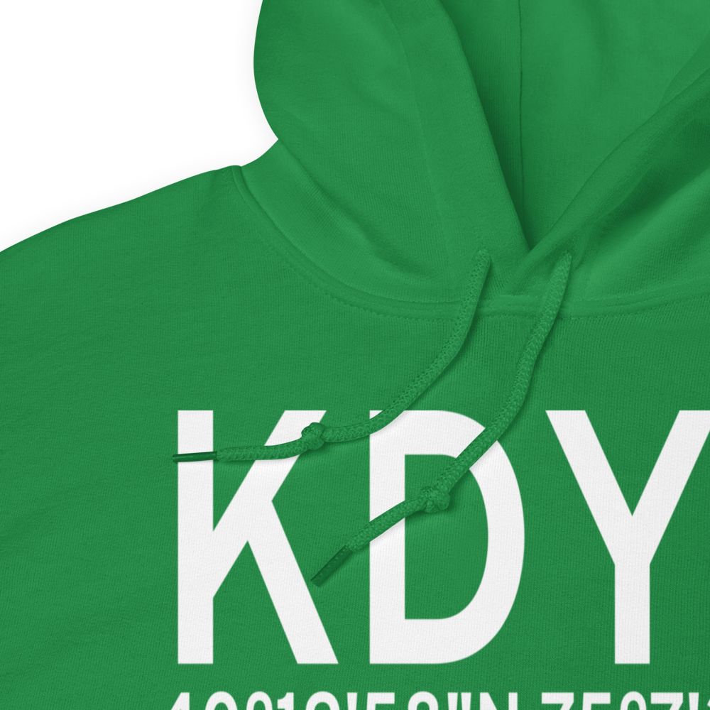 Doylestown Airport (KDYL) ICAO Hoodie Sweatshirt 