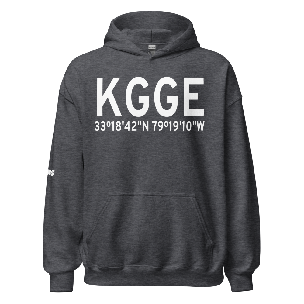Georgetown County Airport (KGGE) ICAO Hoodie Sweatshirt 