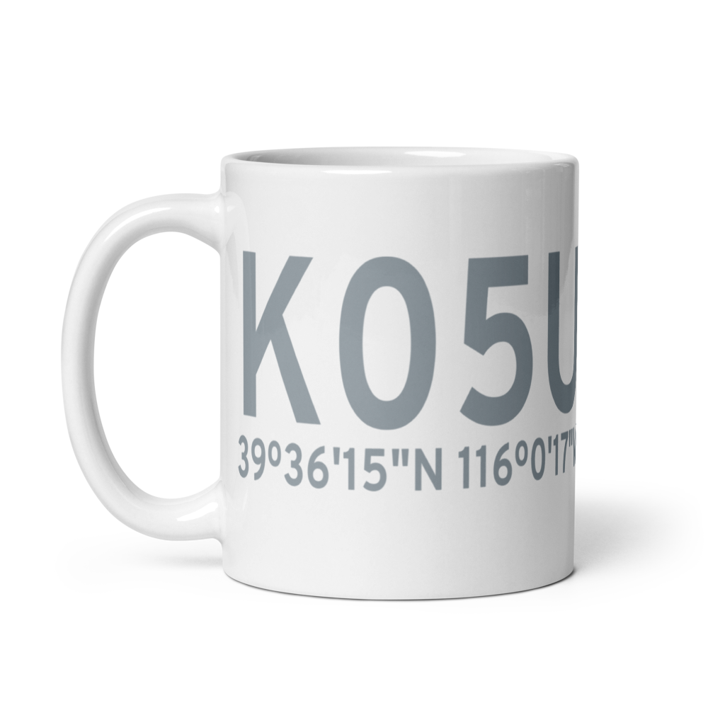 Eureka Airport (K05U) ICAO Mug 