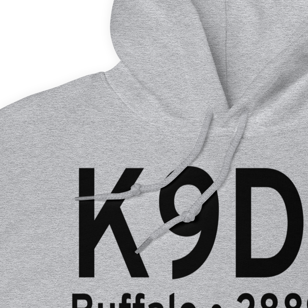 Harding County Airport (K9D2) ICAO Hoodie Sweatshirt 