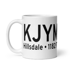 Hillsdale Municipal Airport (KJYM) ICAO Mug