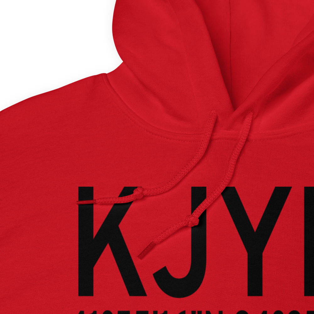 Hillsdale Municipal Airport (KJYM) ICAO Hoodie Sweatshirt 