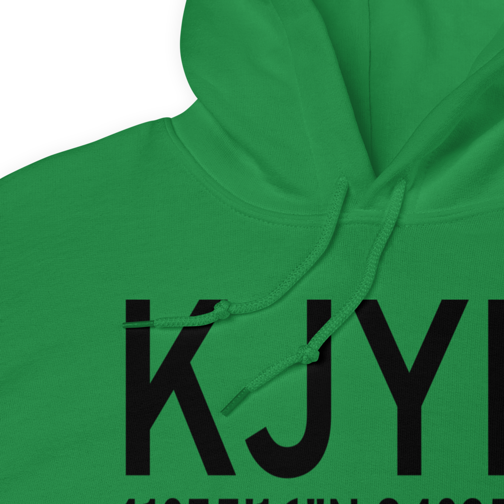 Hillsdale Municipal Airport (KJYM) ICAO Hoodie Sweatshirt 