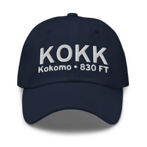 Kokomo Municipal Airport (KOKK) ICAO Hat