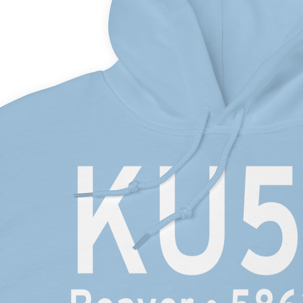 Beaver Municipal Airport (KU52) ICAO Hoodie Sweatshirt 