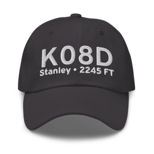 Stanley Municipal Airport (K08D) ICAO Hat