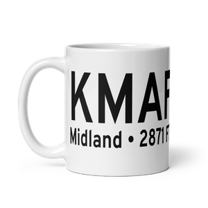 Midland International Airport (KMAF) ICAO Mug