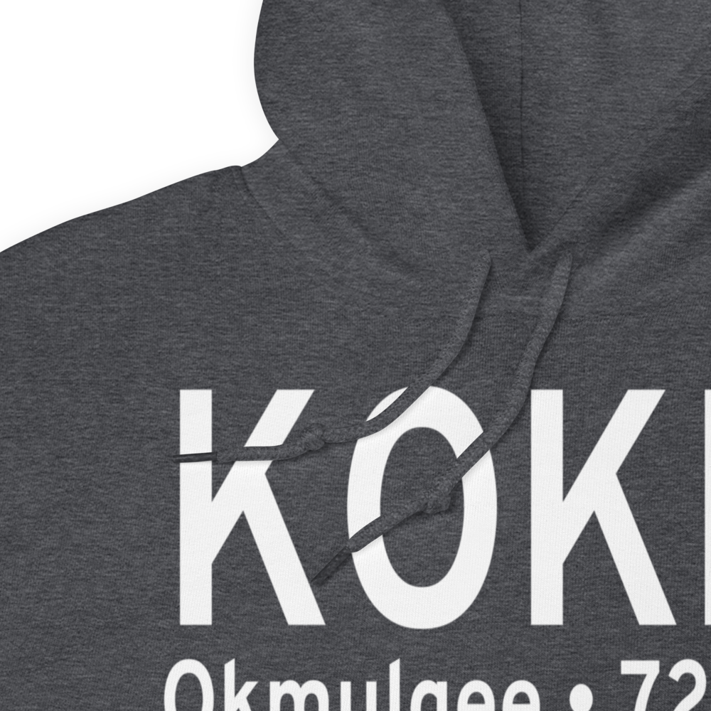 Okmulgee Regional Airport (KOKM) ICAO Hoodie Sweatshirt 