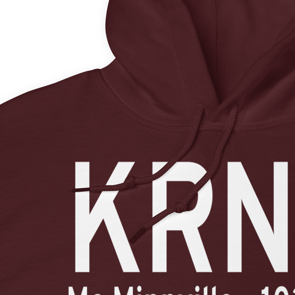 Warren County Memorial Airport (KRNC) ICAO Hoodie Sweatshirt 