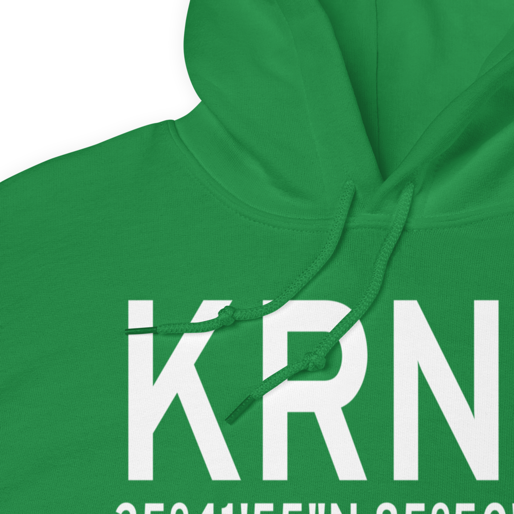 Warren County Memorial Airport (KRNC) ICAO Hoodie Sweatshirt 