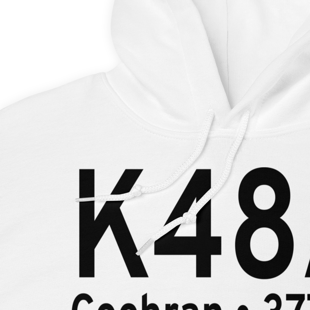 Cochran Airport (K48A) ICAO Hoodie Sweatshirt 