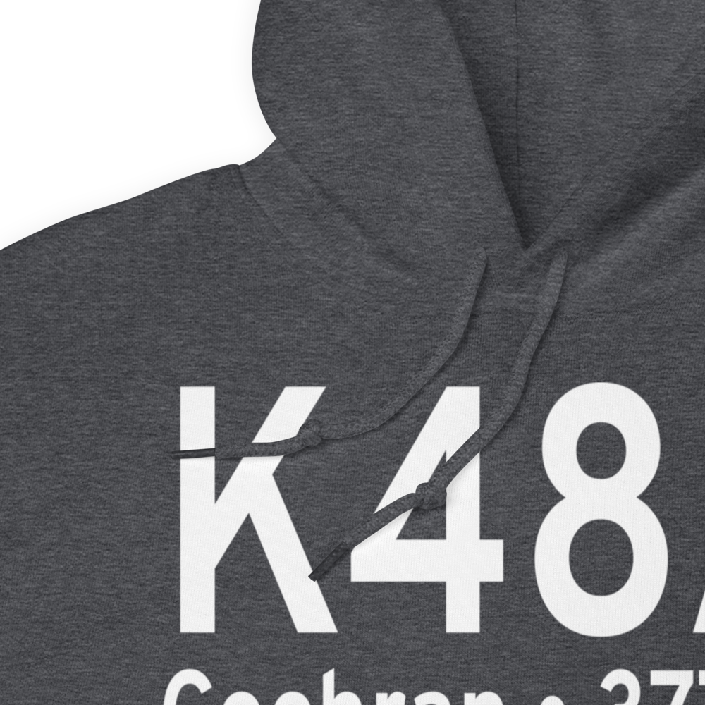 Cochran Airport (K48A) ICAO Hoodie Sweatshirt 