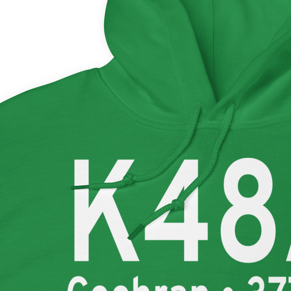Cochran Airport (K48A) ICAO Hoodie Sweatshirt 