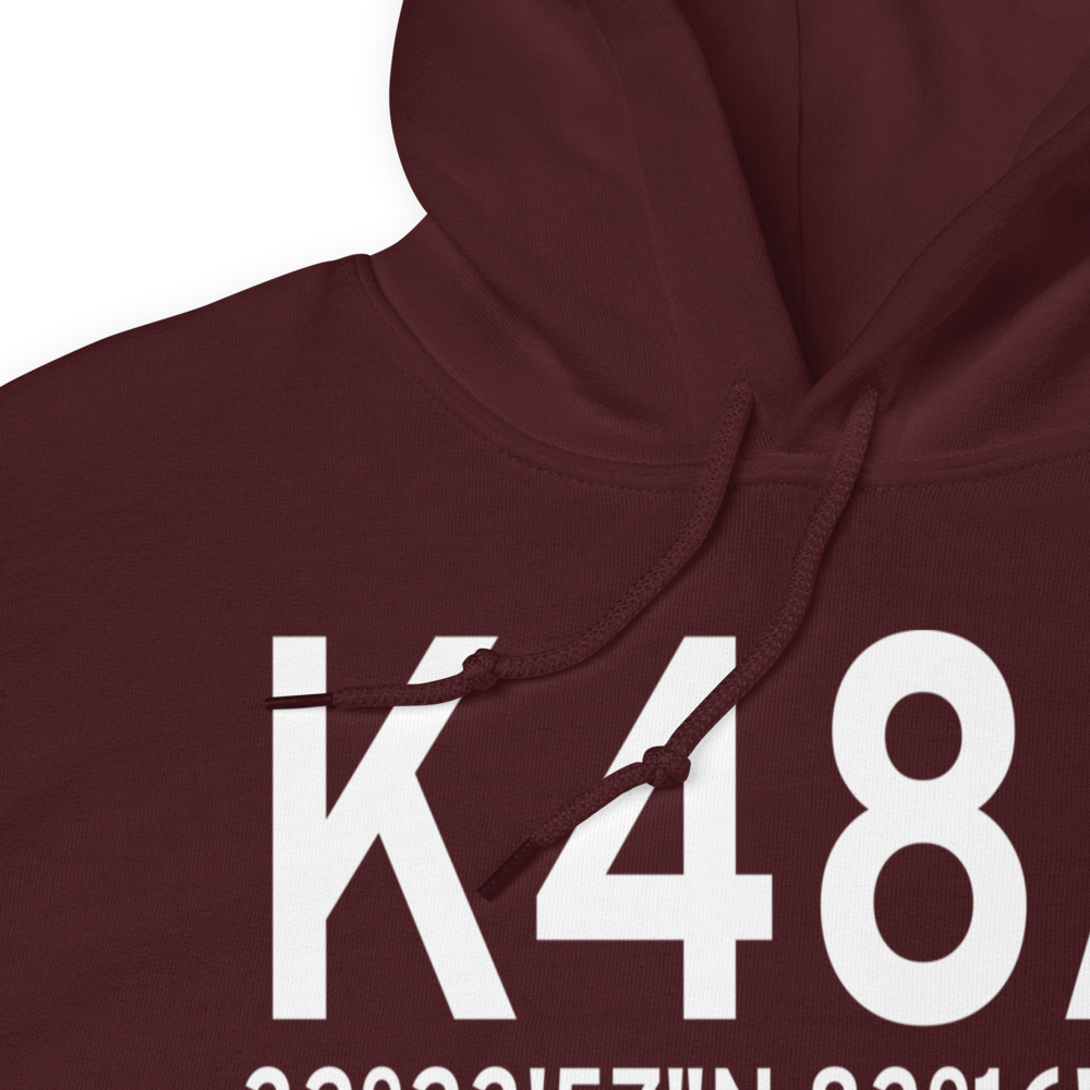 Cochran Airport (K48A) ICAO Hoodie Sweatshirt 