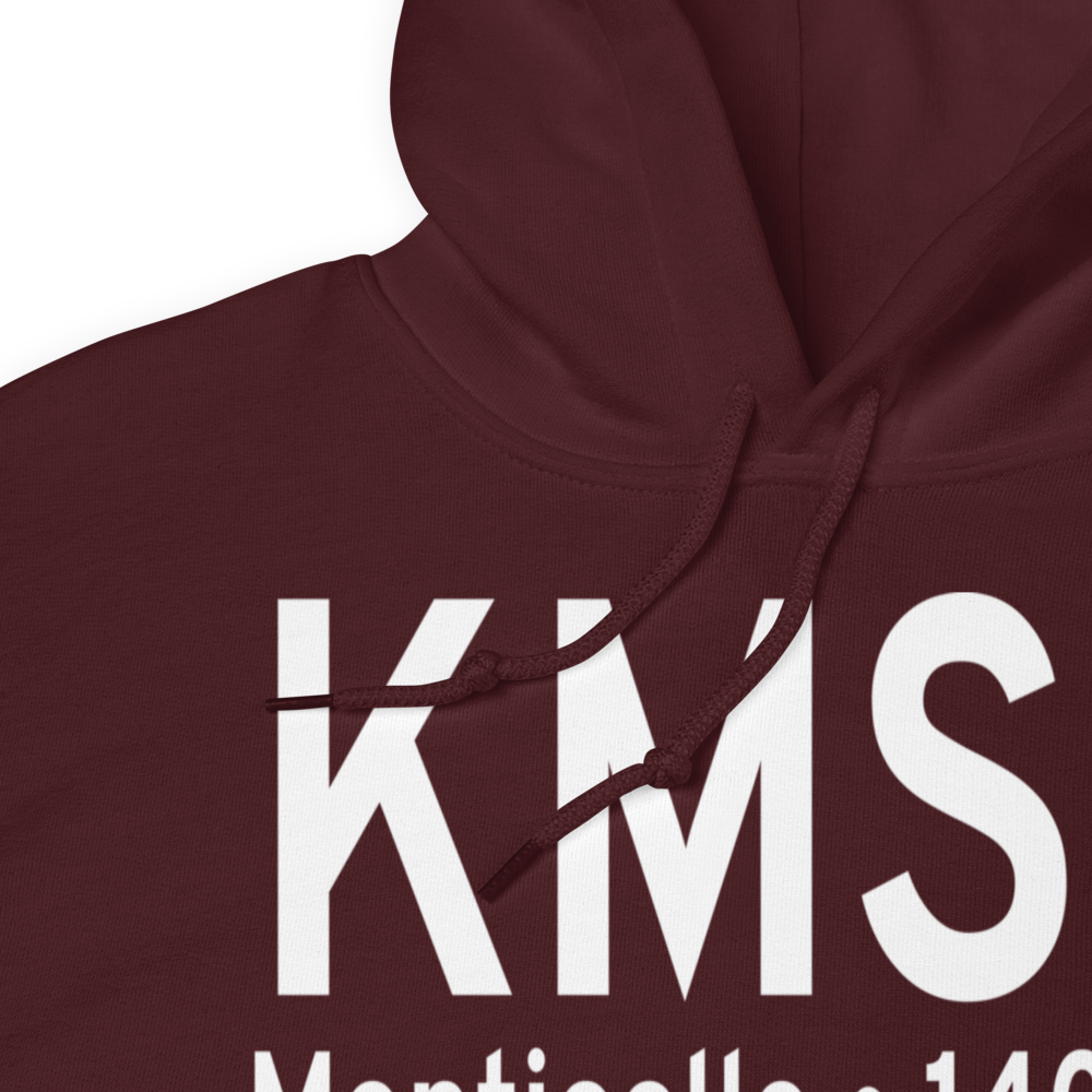 Sullivan County International Airport (KMSV) ICAO Hoodie Sweatshirt 