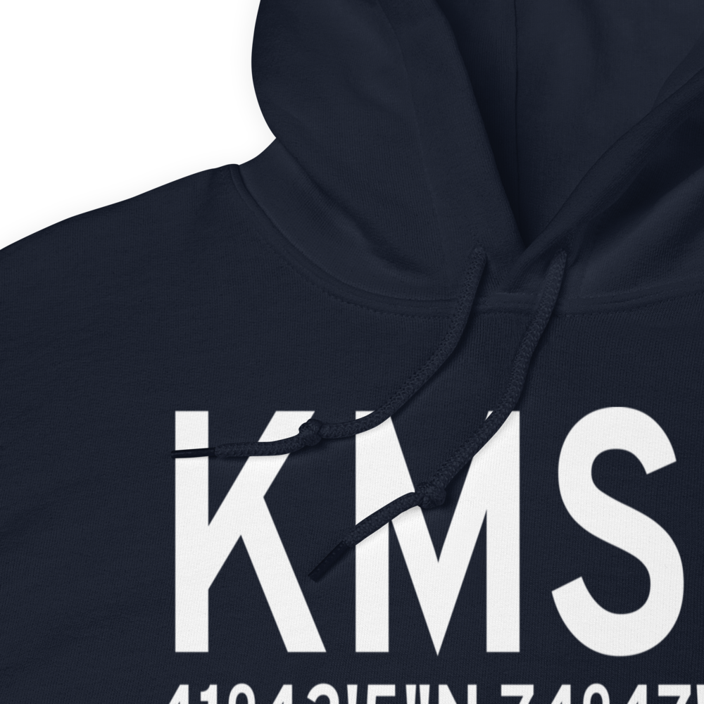 Sullivan County International Airport (KMSV) ICAO Hoodie Sweatshirt 