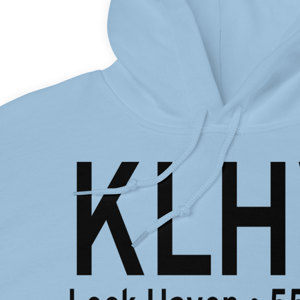 William T. Piper Memorial Airport (KLHV) ICAO Hoodie Sweatshirt 