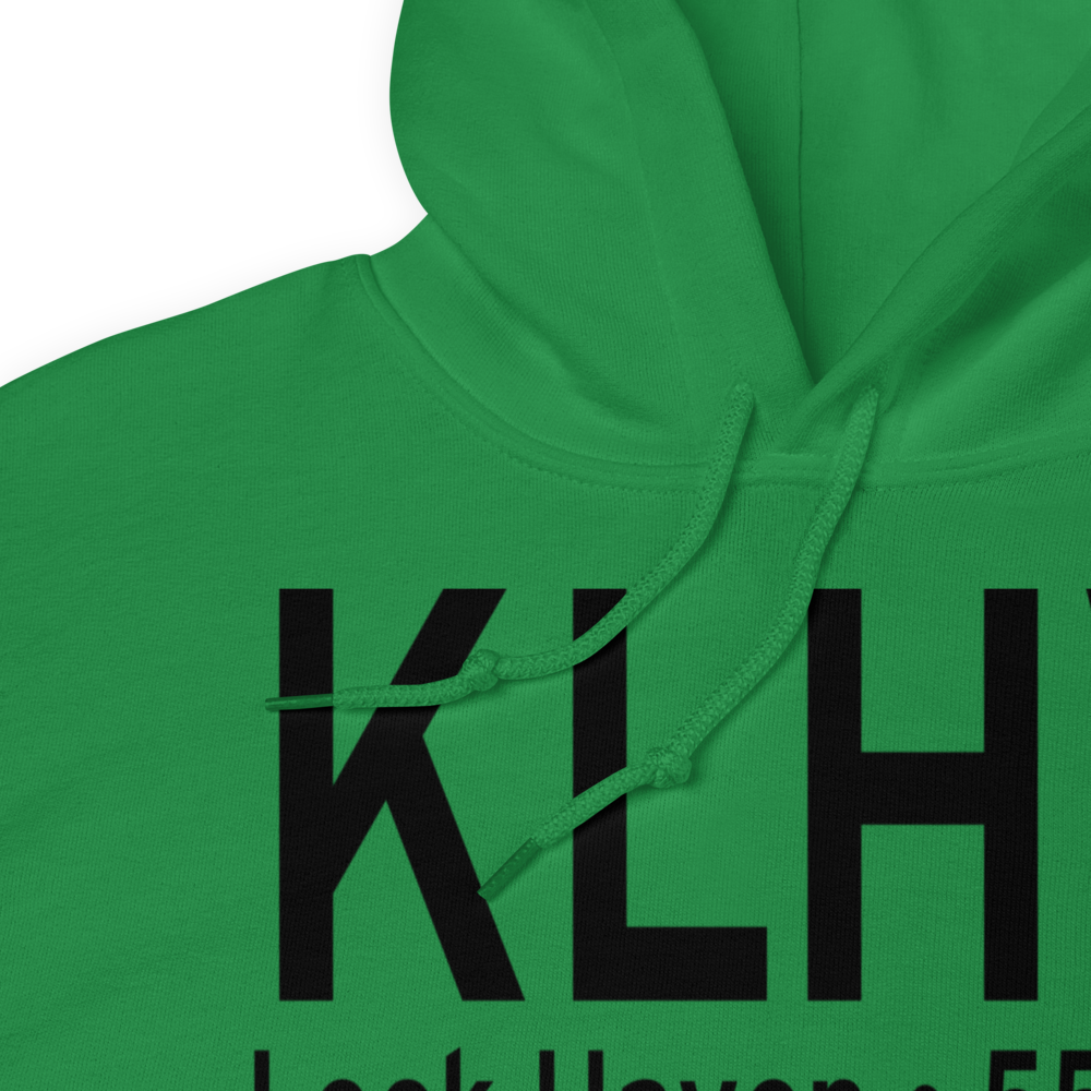 William T. Piper Memorial Airport (KLHV) ICAO Hoodie Sweatshirt 