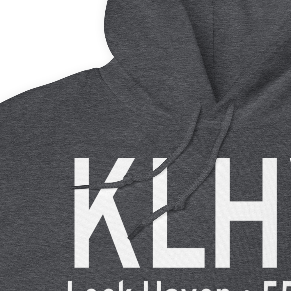 William T. Piper Memorial Airport (KLHV) ICAO Hoodie Sweatshirt 