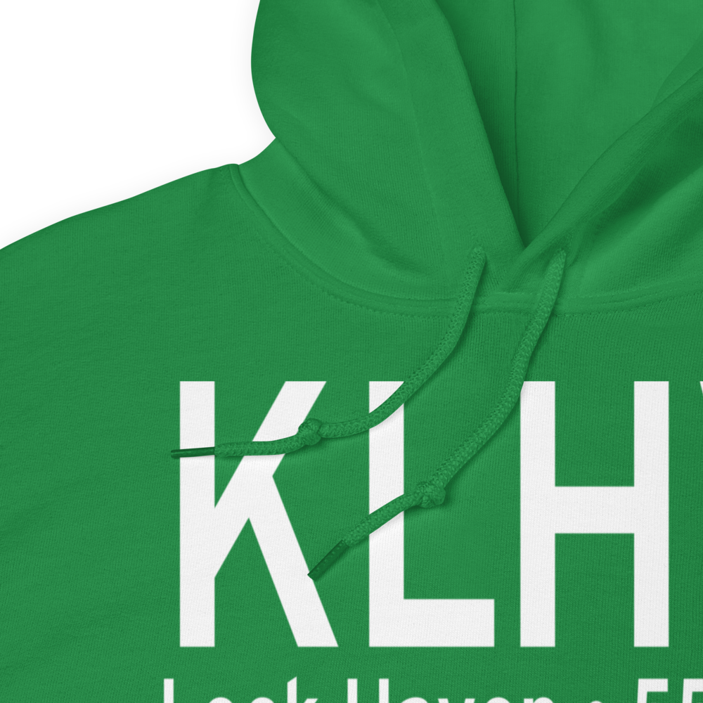 William T. Piper Memorial Airport (KLHV) ICAO Hoodie Sweatshirt 