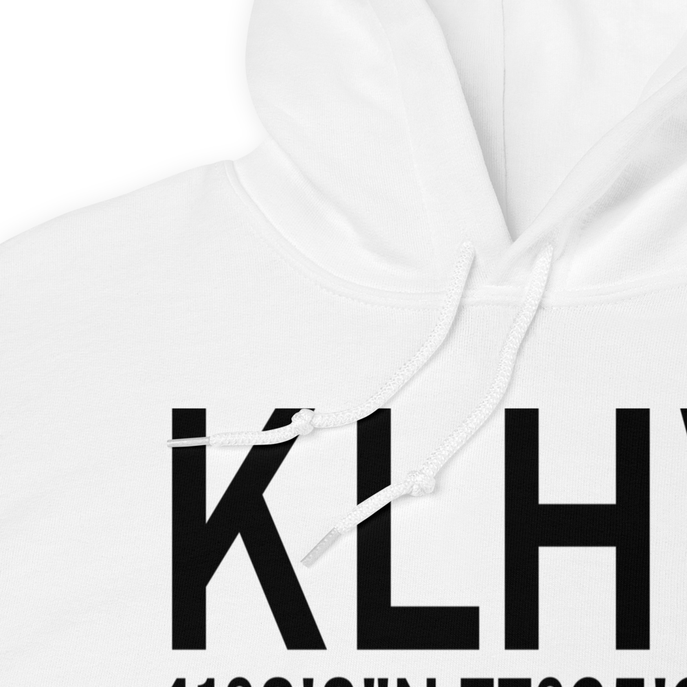 William T. Piper Memorial Airport (KLHV) ICAO Hoodie Sweatshirt 