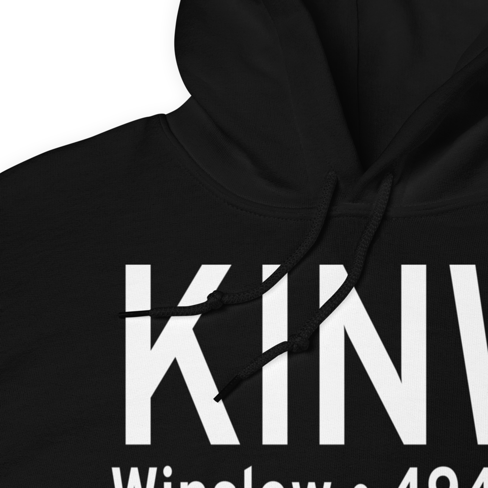 Winslow Lindbergh Regional Airport (KINW) ICAO Hoodie Sweatshirt 